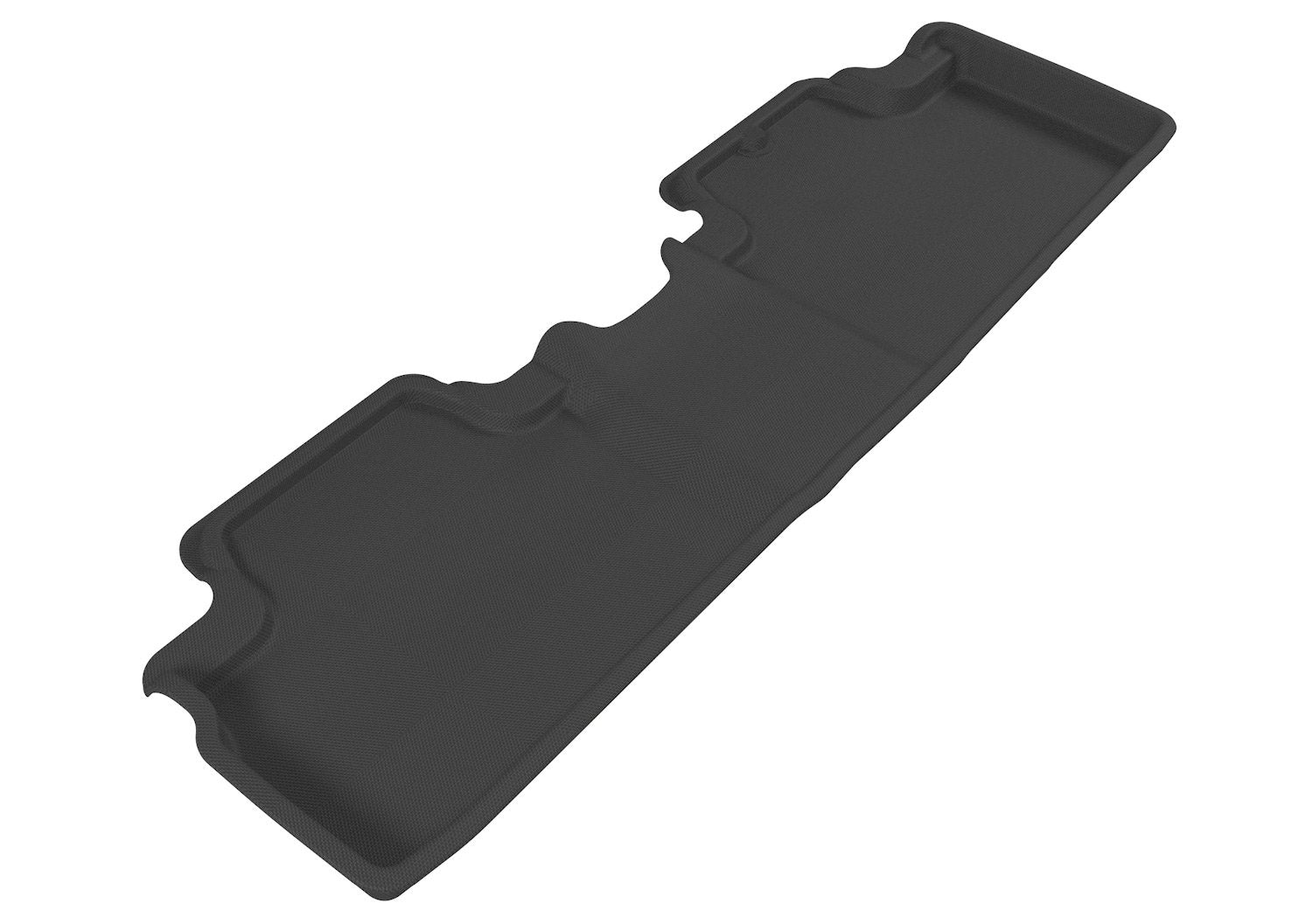 MAXpider 3D Second Row Custom Fit All-Weather Floor Mat for Select Honda Civic Models - Kagu Rubber (Black)