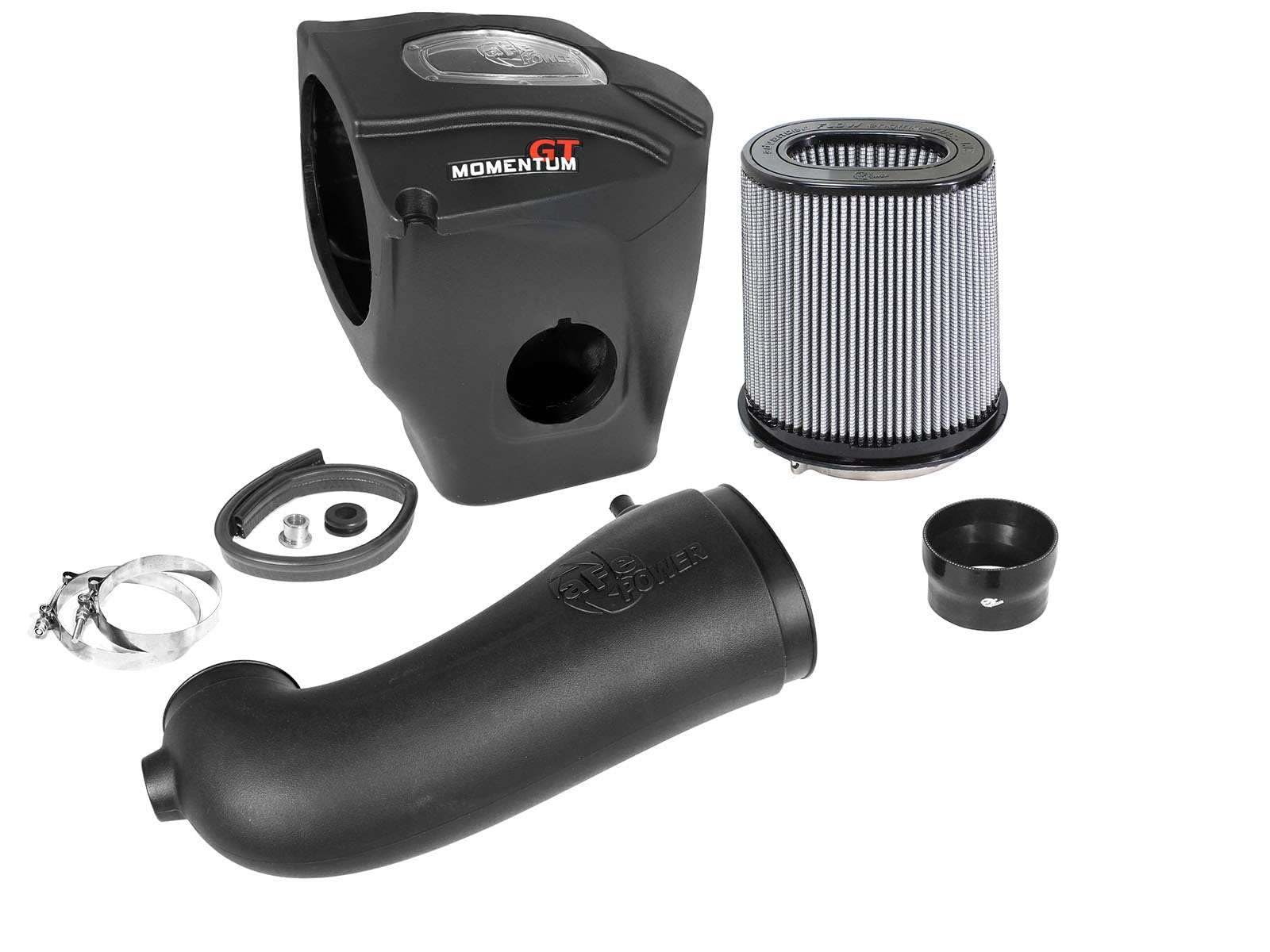 Momentum GT aFe POWER Cold Air Intake System w/Pro DRY S Filter, #51-72202, Black