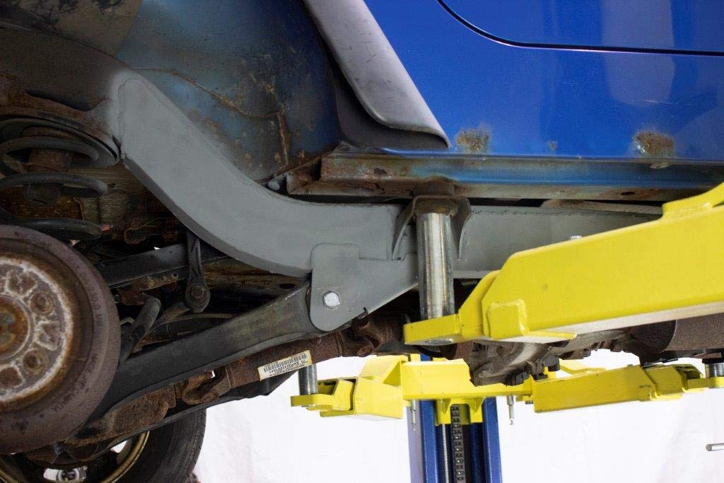 RB3063L Rustbuster Frameworks Frame Repair Full Center Section with Rear Control Arm Driver Side Fits Jeep Wrangler