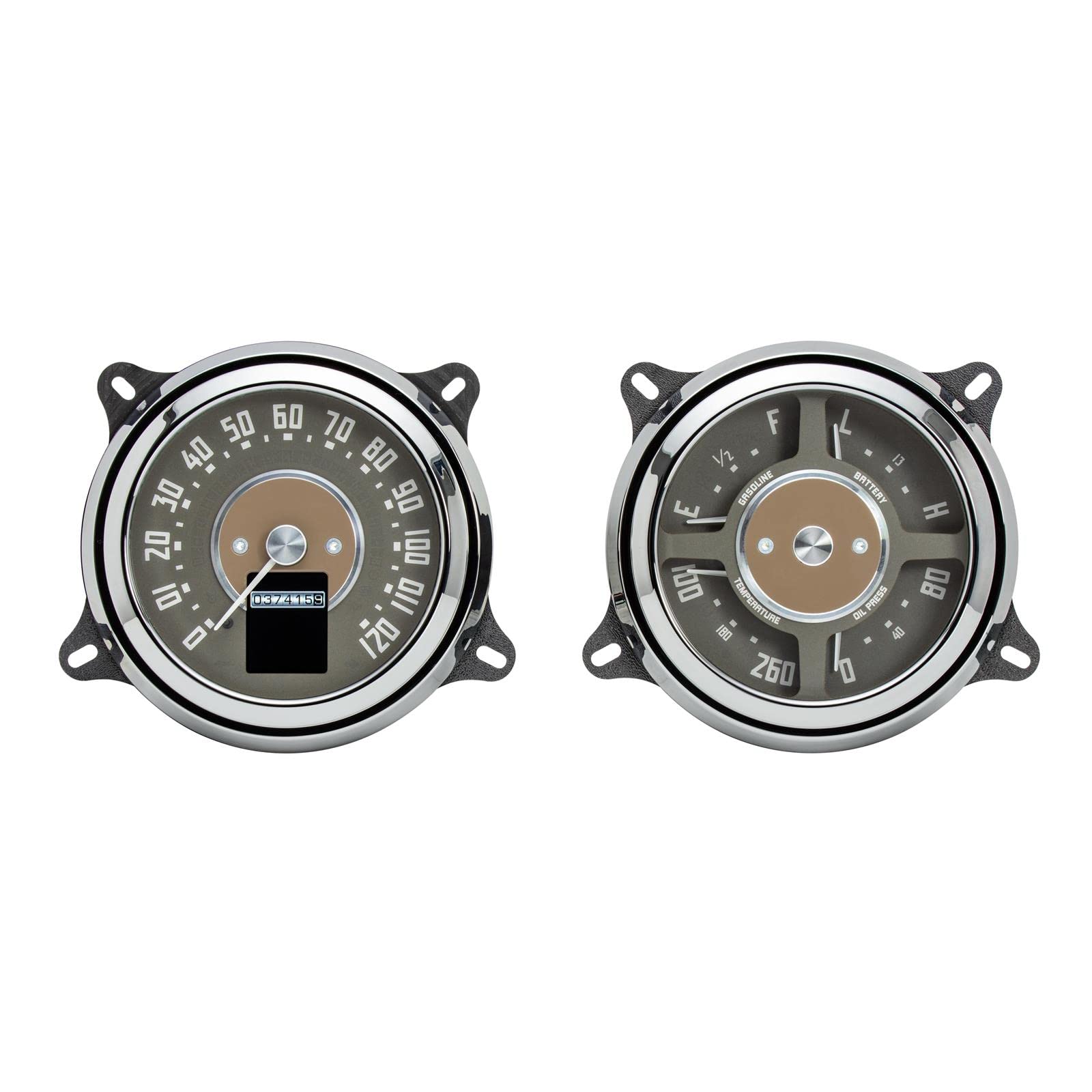 Dakota Digital RTX-47C-PU-X Gauge Instrument System Compatible with 1947-53 Chevy/GMC Pickup Truck
