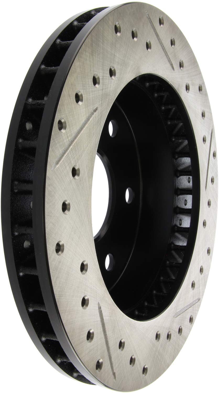 Front Right StopTech 127.66009R Sport Drilled/Slotted Brake Rotor