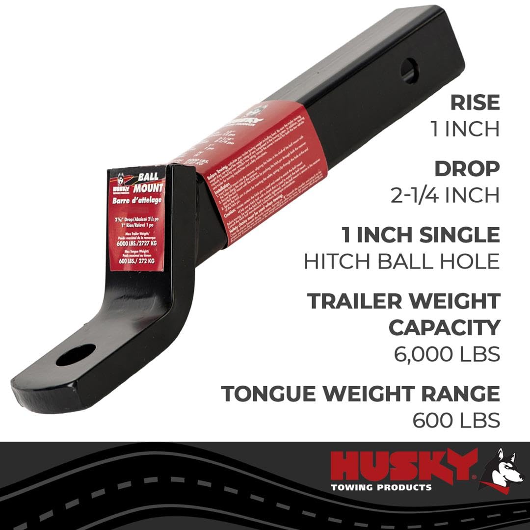 Trailer Hitch Ball Mount Husky Towing 31369 Accessories Hitch