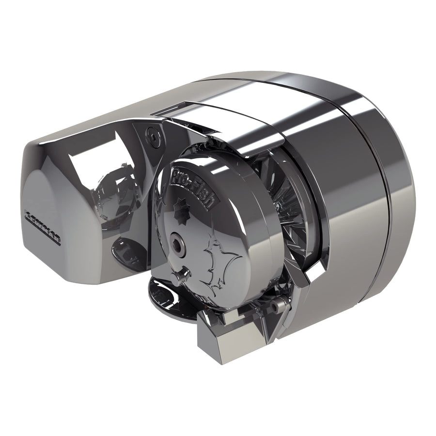 Lewmar 700 Pro Fish Fishing Windlass for 1/4" G4 Chain, Auto Free-Fall System, Maximum Pull 700 lbs., 316 Stainless Steel Construction, for Boats up to 38' - 2020201159