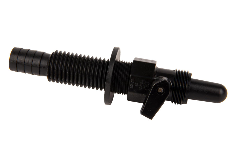 AERATOR SPRAY HEAD T & H MARINE SUPPLIES W/VALVE BLK