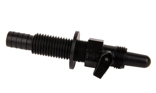 AERATOR SPRAY HEAD T & H MARINE SUPPLIES W/VALVE BLK