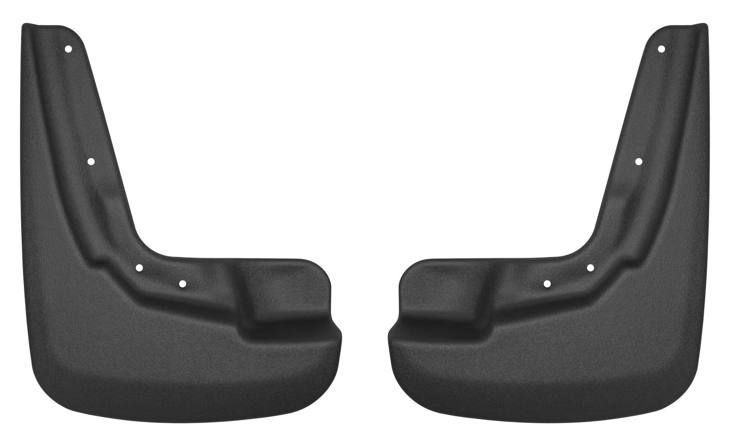 Custom Husky Liners Mud Guards | Fits 2017-2025 Honda Ridgeline | Front Set, 2-pc Black - 58901