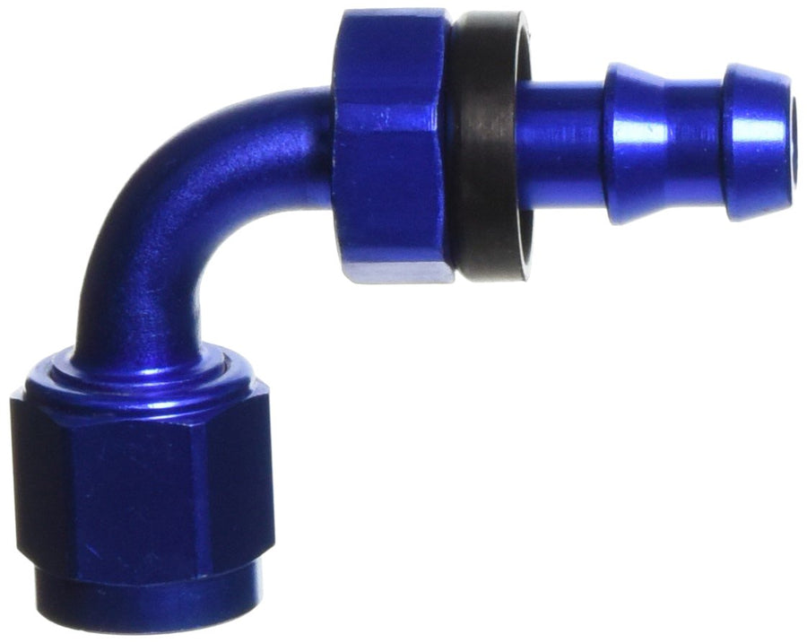 624160 EdelbrockRussell -6 AN 90 Degree Twist-Lok Hose End
