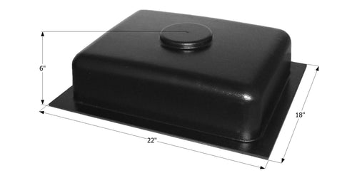 Holding Tank ICON Bottom Drain HT100BD, Tank Only