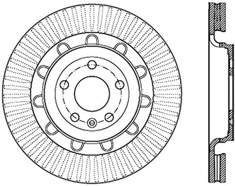 121.65136 StopTech Standard Brake Rotor