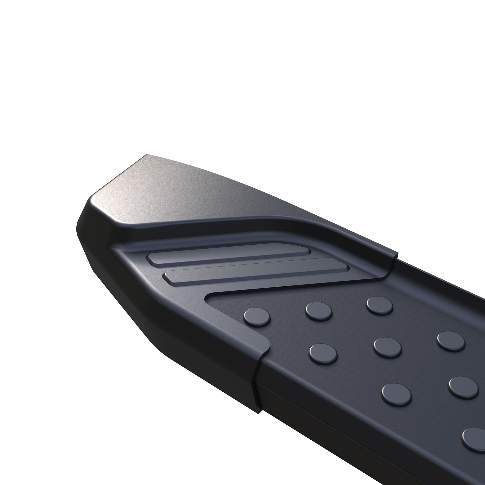 Storm Black Horse Running Boards Compatible with 2014-2025 Nissan Rogue -STNIRO1470