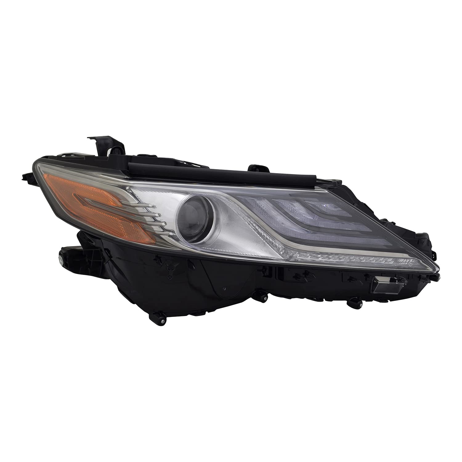 Right TYC Headlight Assembly Compatible with 2018-2018 Toyota Camry