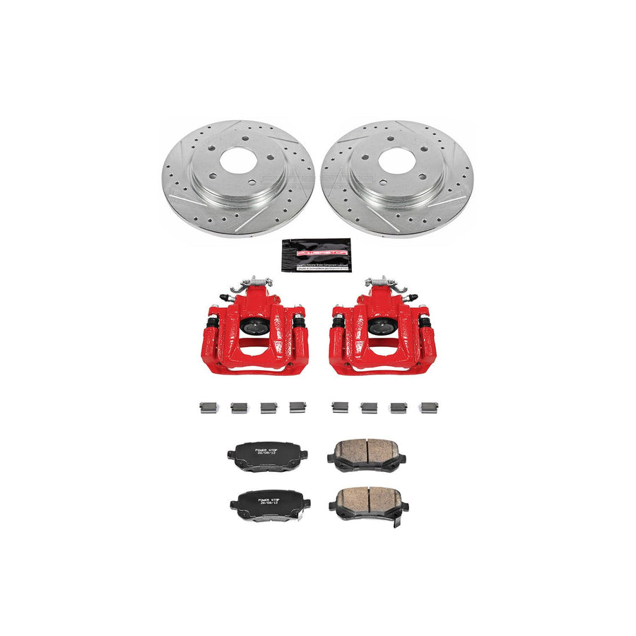 Rear Power Stop KC4569 Z23 Evolution Sport Brake Kit (with Calipers)