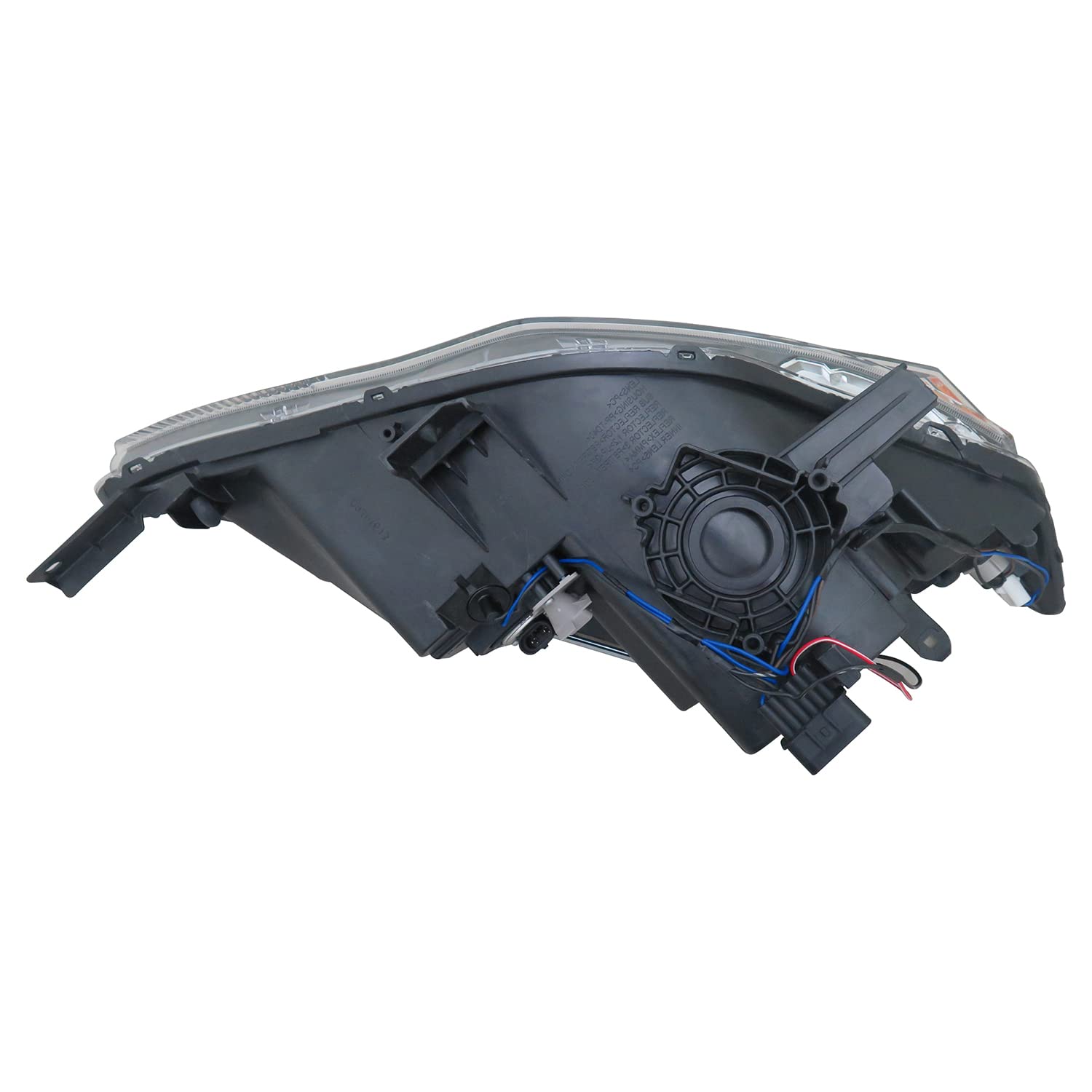Left TYC Headlight Assembly Compatible with 2007-2008 Mitsubishi Outlander