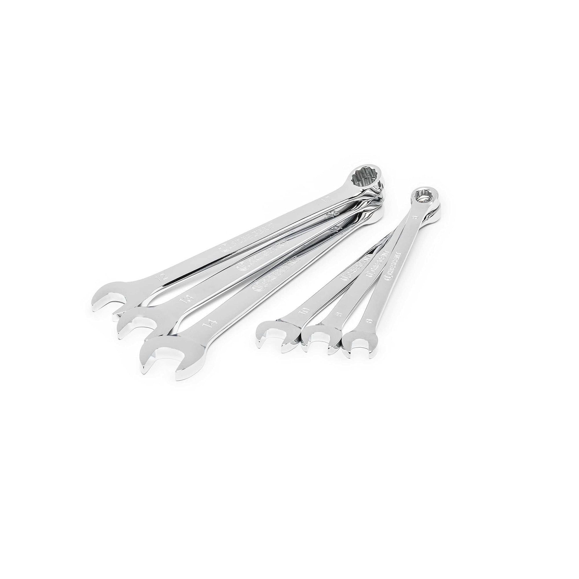 6 Piece Crescent 12 Point Metric Combination Wrench Set - CCWS1-05