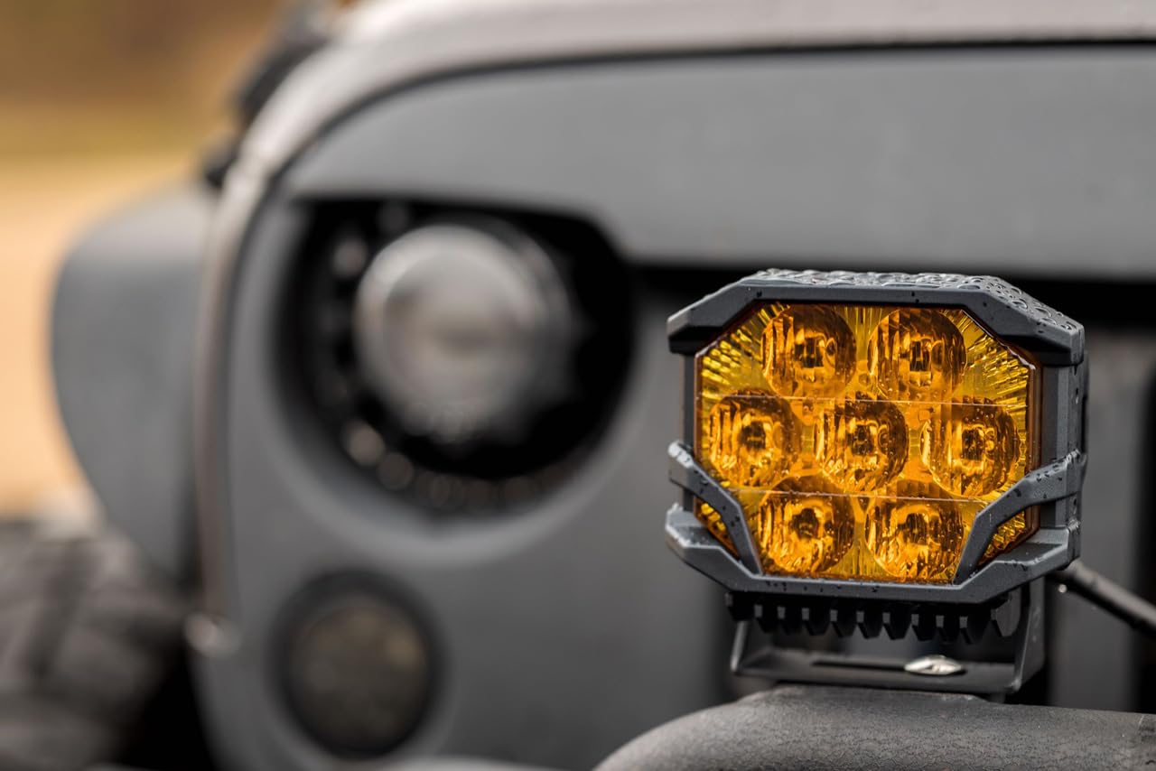 Morimoto Bigbanger BAF123: Hxb Led Pod (Amber Drl/Spot/Yellow)(Each)