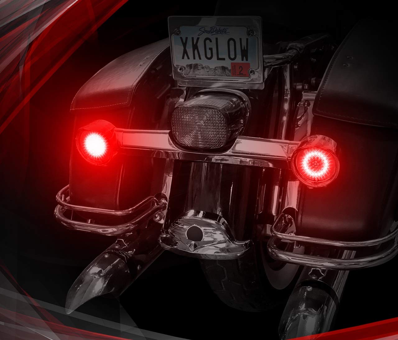 Xk Glow Motorcycle Led Light Kit XK1157F-RR-S