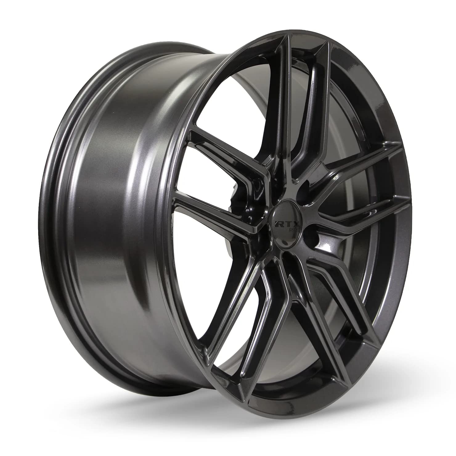 FF05 RTX Custom Wheel - 18x8, 42 Offset, 5x114.3 Bolt Pattern, 73.1mm Hub - Gunmetal Rim