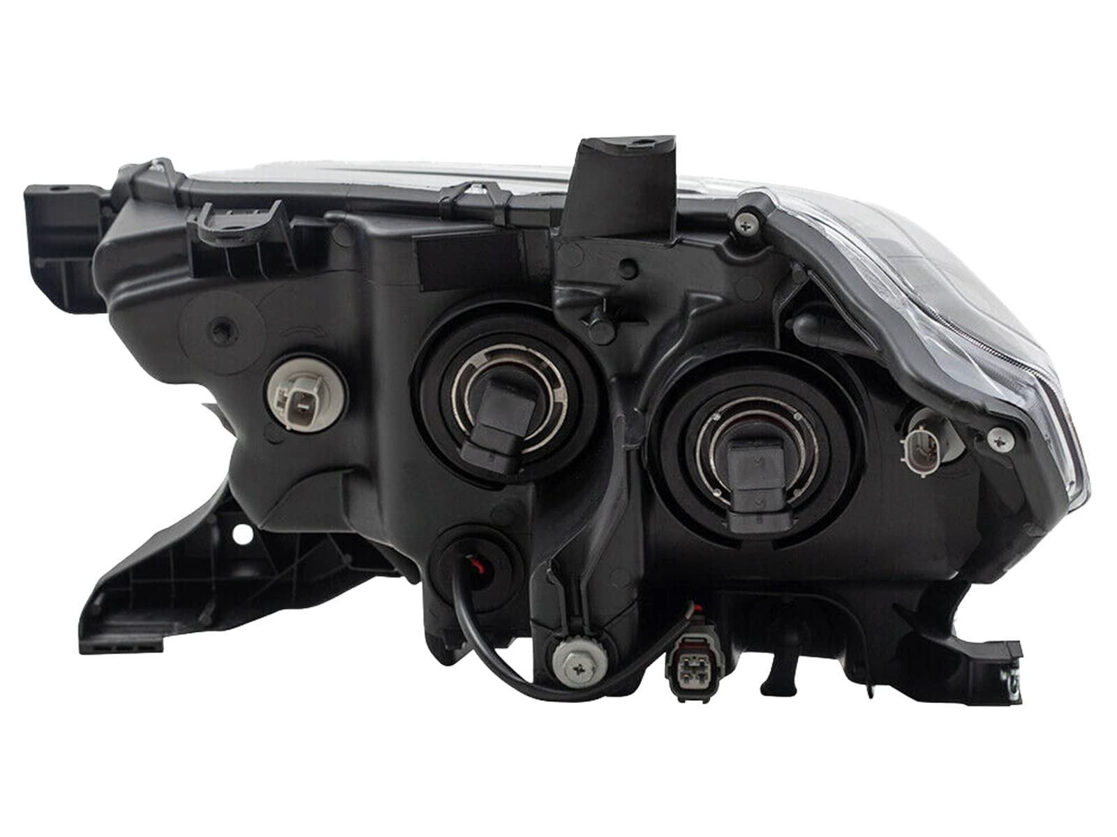Toyota Tacoma 17 DEPO-312-11AER-ACN2N Headlight Assembly Led with Led Fog Light Black Bezel RH CAPA