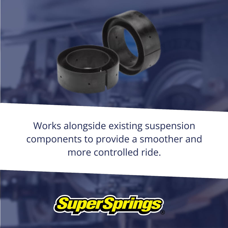 CSS-1094 SuperSprings | SumoSprings Coil for various applications | 0.94 inch inner wall height, Black