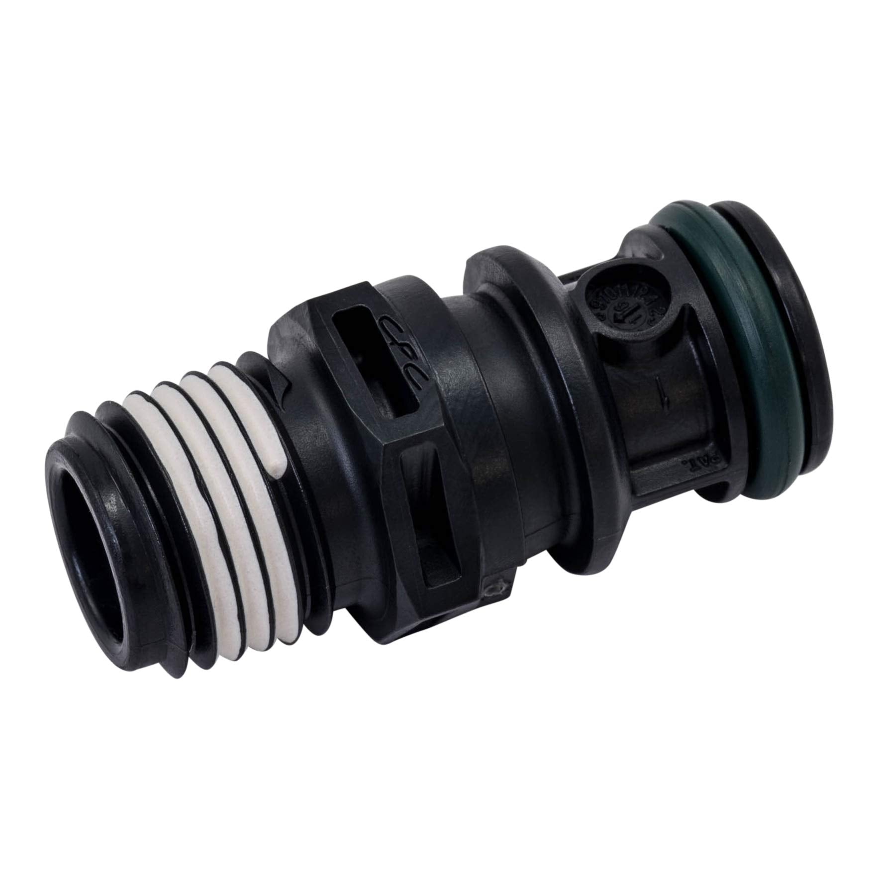 Marine Boat Fuel Line Kit Attwood 93806EUS7 with Universal Sprayless Fuel Connector, 6-Foot x 3/8-Inch - Johnson/Evinrude