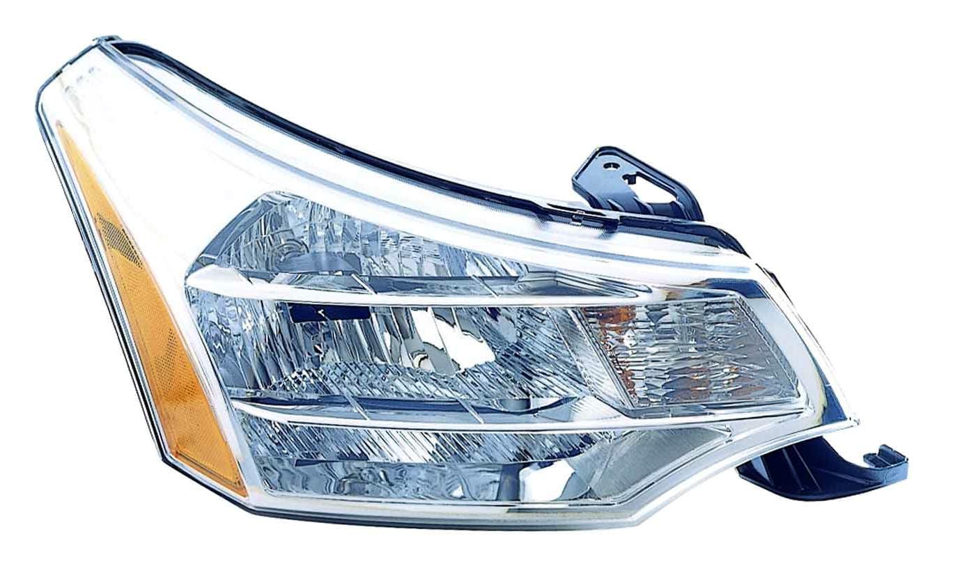 For Ford Focus Sedan 08-11 Headlight(10-11 Sedan S.SE.SEL MDL) Passenger Side | DOT Certified ACK 8S4Z 13008 E | FO2503244