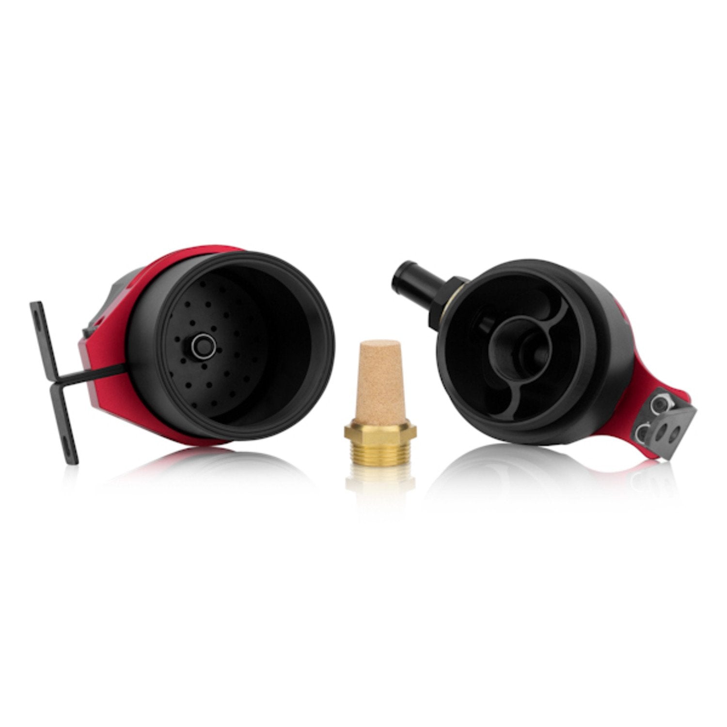 Baffled Oil Catch Can Mishimoto, Red