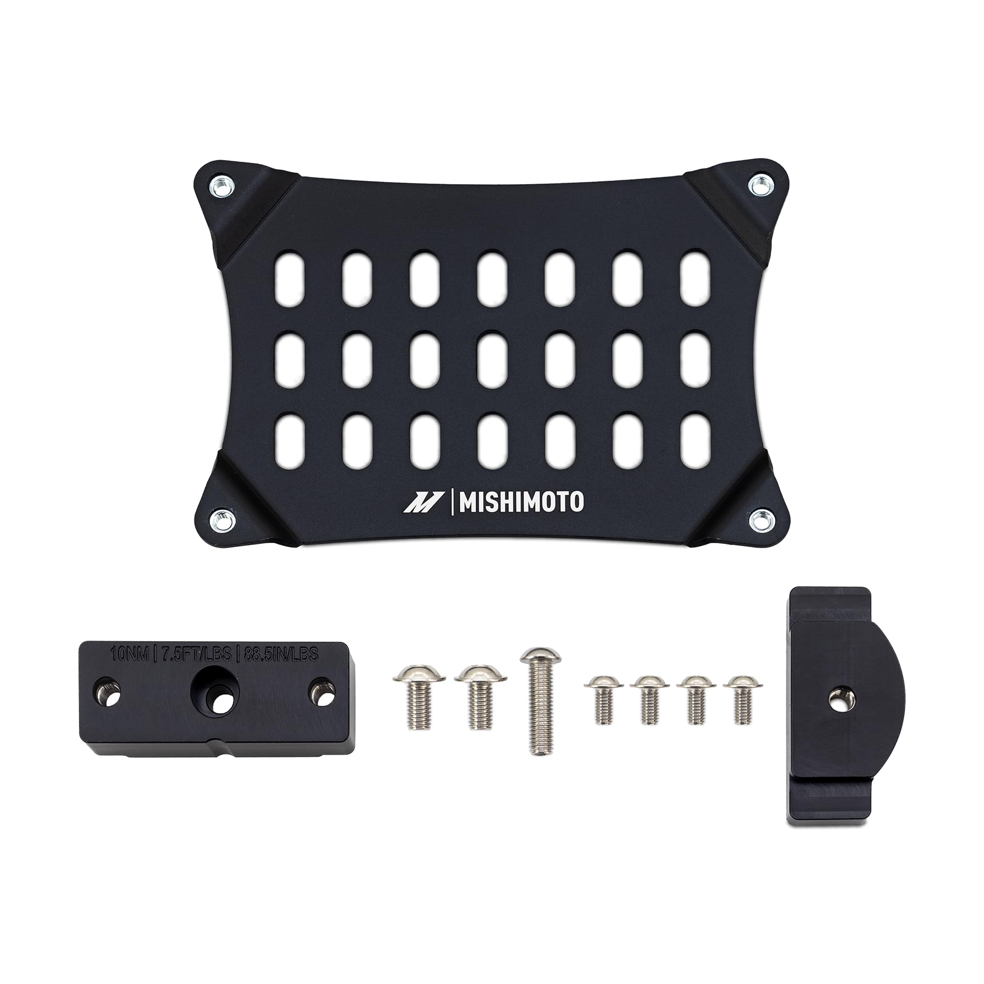 Mishimoto Relocation Kit License Plate, Compatible with Ford Mustang EcoBoost 2.3L, 2024+