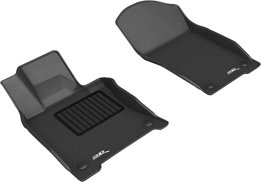 Kagu 3D MAXpider Custom Fit Floor Mat (Black) Compatible with Infiniti Q50 2018-2024 - Front Row