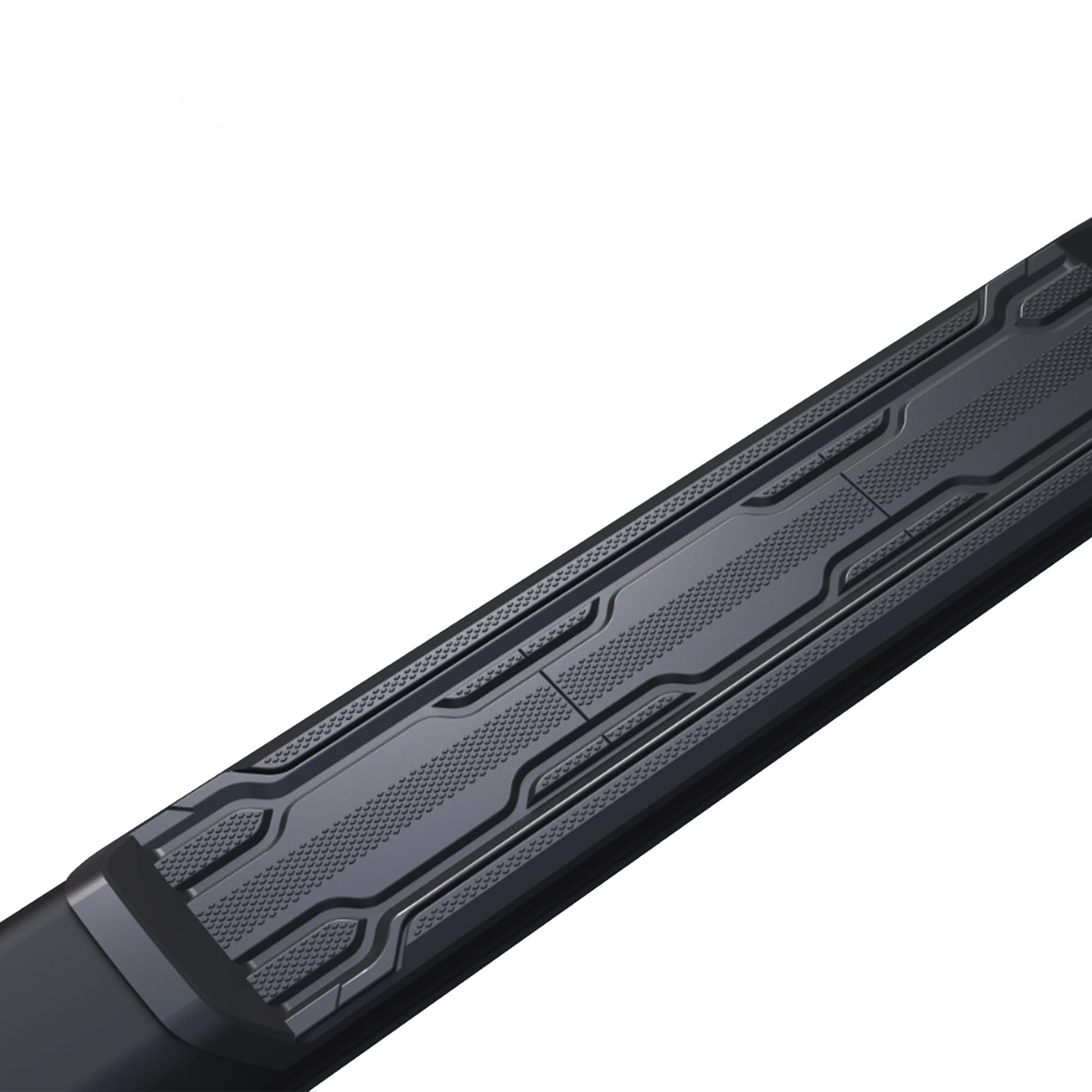 Peak Black Horse Running Boards Compatible with 2019-2023 Ford Ranger SuperCrew Cab-PEF180
