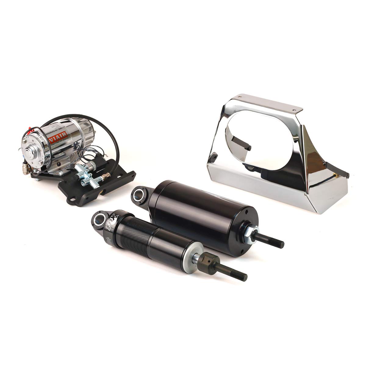 Fox Series Arnott Softail Air Suspension - Chrome MC-2909