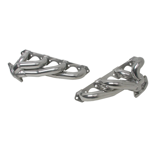 BBK 1-5/8" Shorty Tuned Length Performance Exhaust Headers for Ford F Series Truck F150 302 - Polished Silver Ceramic Finish