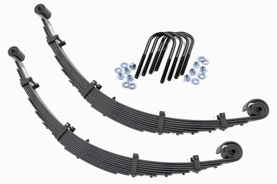 8" Rough Country Front Leaf Springs for 1999-2004 Ford Super Duty - 8073Kit