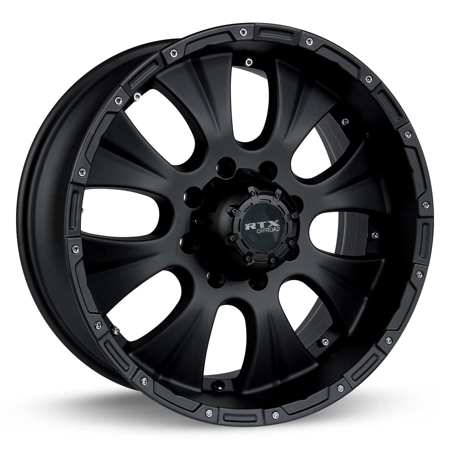 17 x 8 CRAWLER, 5 x 139.7, 20, 78.1, MATTE BLACK 081347