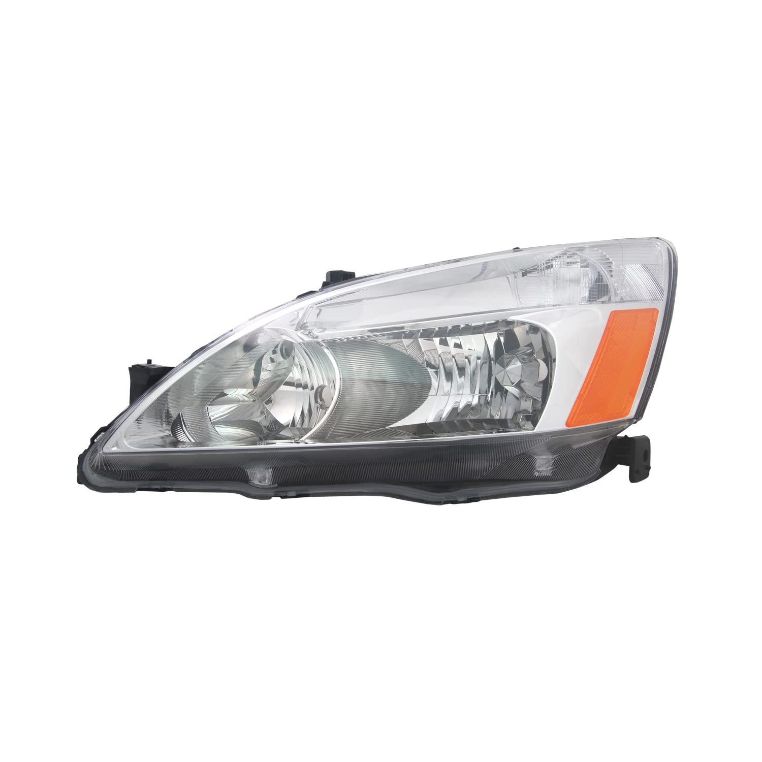 Left TYC Headlight Assembly Compatible with 2003-2007 Honda Accord