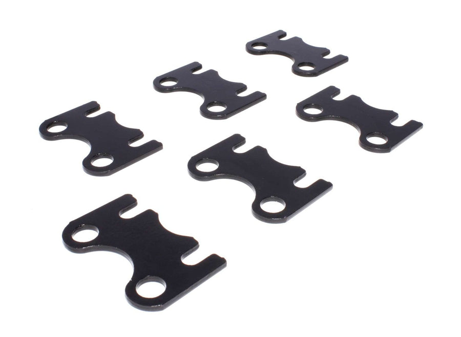 1 Piece Comp Cams 4808-6 Flat Guide Plate Set Chevrolet w/ 5/16" Pushrod 7/16" Stud, Black