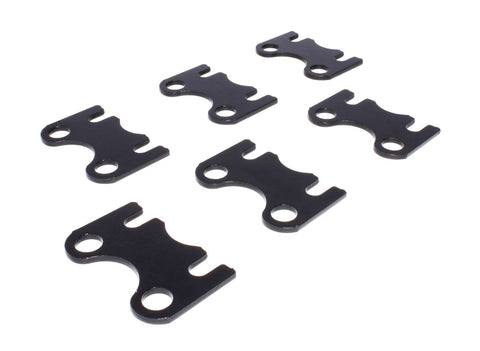 1 Piece Comp Cams 4808-6 Flat Guide Plate Set Chevrolet w/ 5/16" Pushrod 7/16" Stud, Black