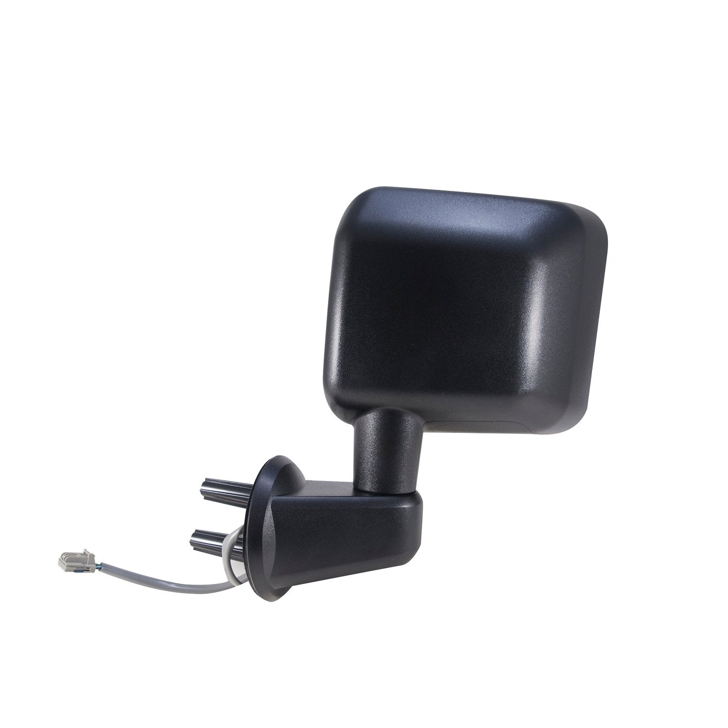 Mirror Driver Side for Jeep Wrangler, textured black, foldaway, Heated Power