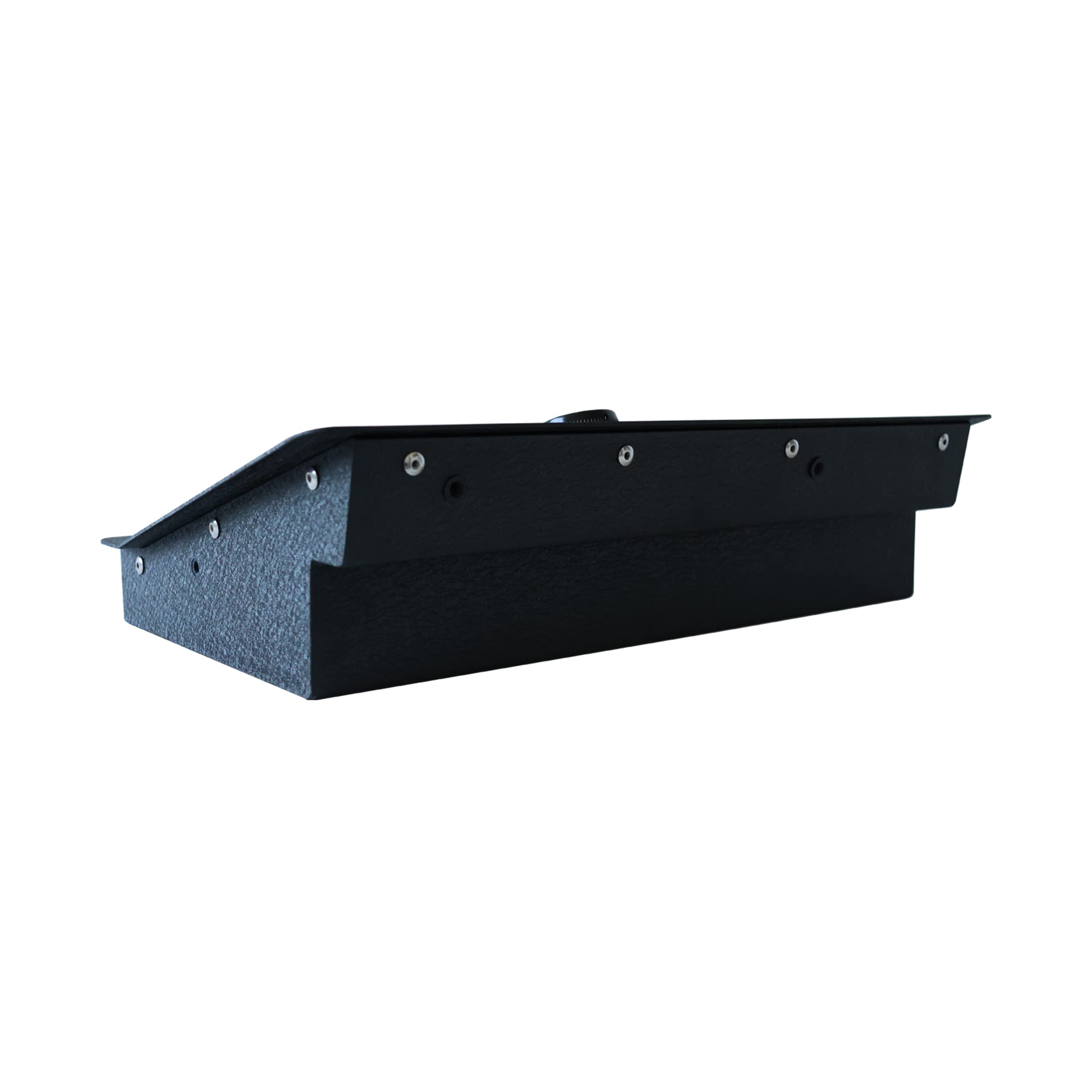 Rear Under Seat Safe Box Black Horse Gun Box Organizer Black, with 4 Digit Combination Resettable Lock Compatible with 2021-2024 Ford Bronco Sport-RUSFB01