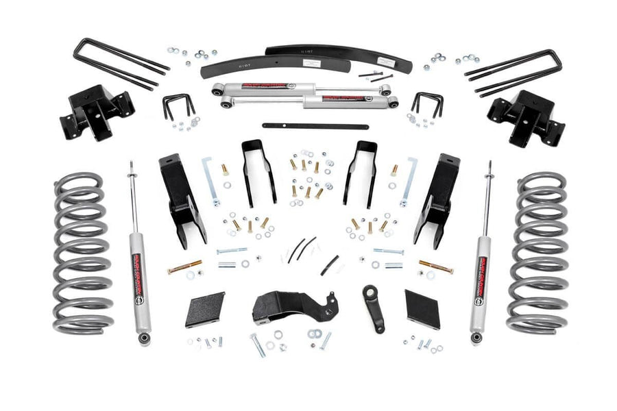 5" Rough Country Suspension Lift Kit for 2000-2002 Ram 2500 4WD | Diesel - 35330