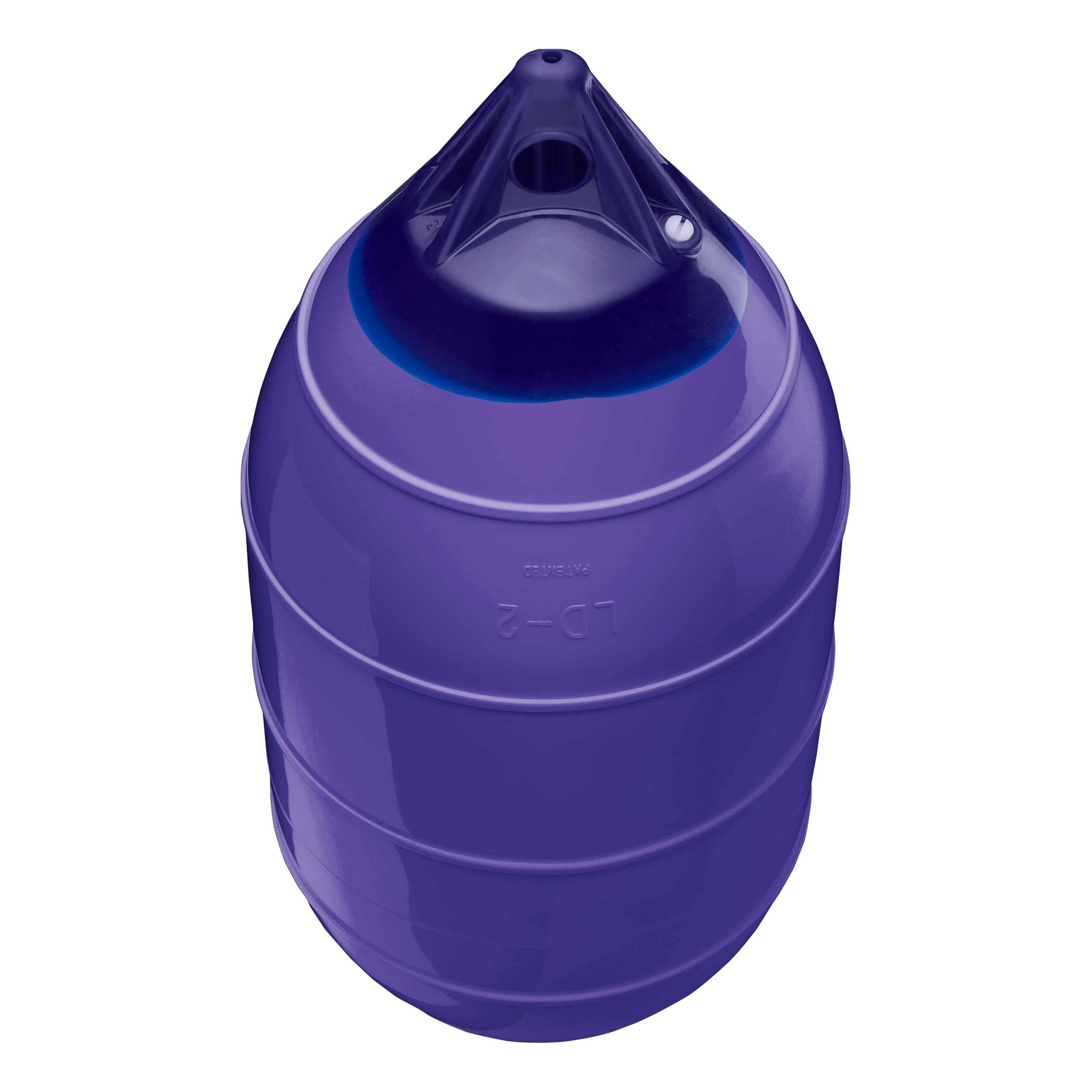 Low Drag Buoy Polyform LD-Series LD-2 Standard Blue Ropehold - Purple
