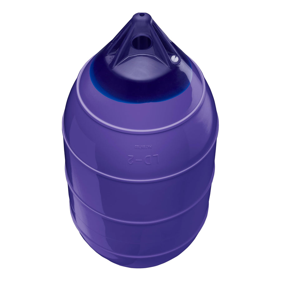 Low Drag Buoy Polyform LD-Series LD-2 Standard Blue Ropehold - Purple