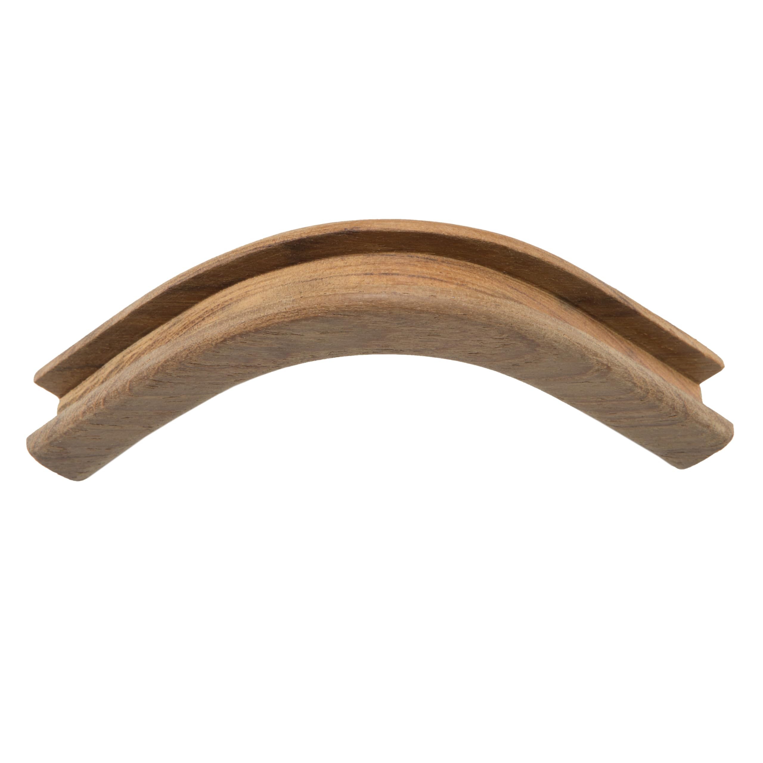 60822 Whitecap Teak 5/8" H x 1-3/16"W 3/4" Gap Inside Corner Bulkhead Molding