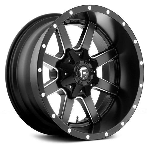 Black FUEL D538 Wheel with Painted (17 x 10. inches /5 x 127 mm, -24 mm Offset)