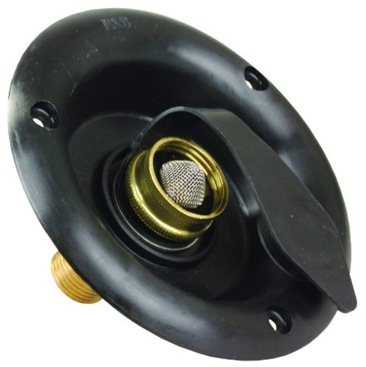 City Water Dish JR Products 321-B-36-A, 1/2", Black