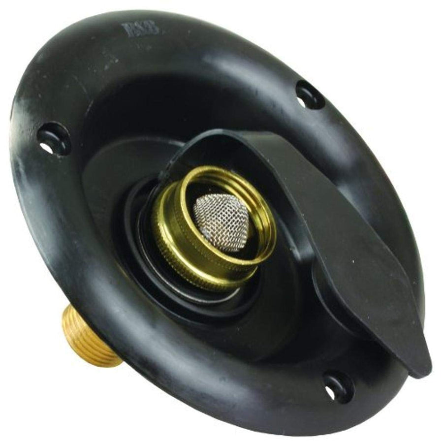 City Water Dish JR Products 321-B-36-A, 1/2", Black