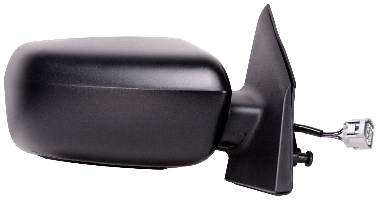 Mirror Passenger Side for Mitsubishi Galant DE, ES, GTS, LS, Black, Non-Foldaway, Power