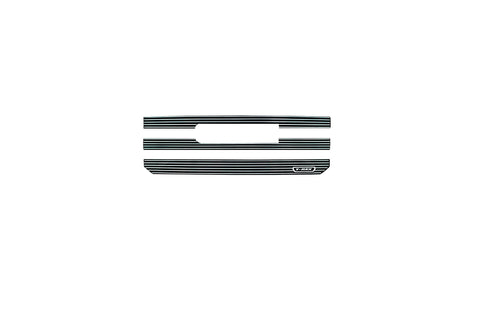 2016-2018 Sierra 1500 SLT T-Rex Grilles Billet Grille, Polished, 3 Pc, Overlay - PN #21215