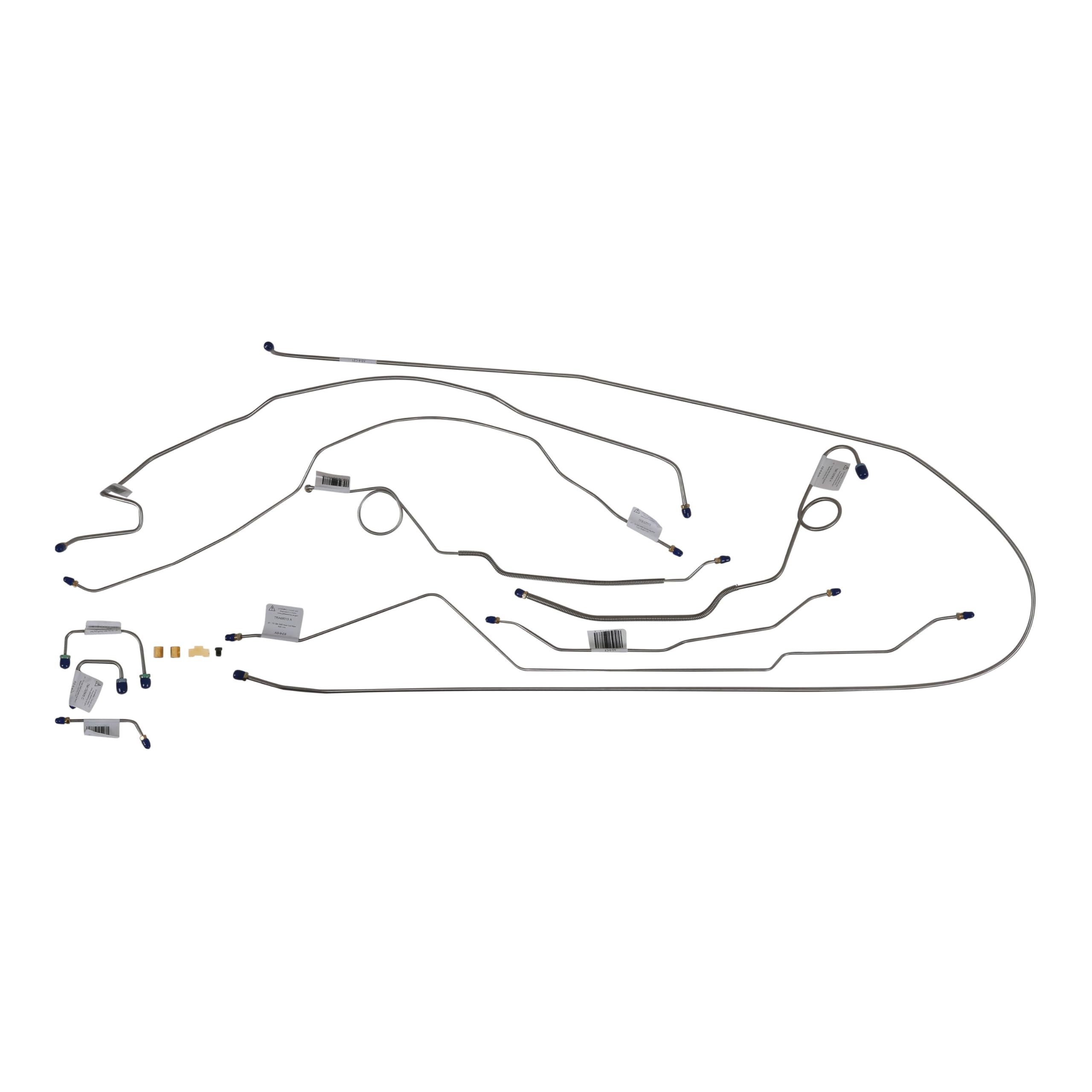 Disc Brake Conversion Brake Lines - Brothers Trucks DBBL70S Stainless