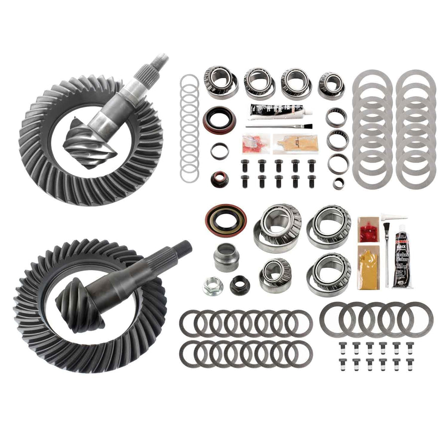 Motive Gear Differential Ring & Pinion Gear MGK-323 Install Kit For Ford F-150/Expedition/Navigator, Gear Ratio 4.56, Front Ford 8.8 IFS & Rear Ford 9.75 - Replaces REV-F150-9.75-11UP-456