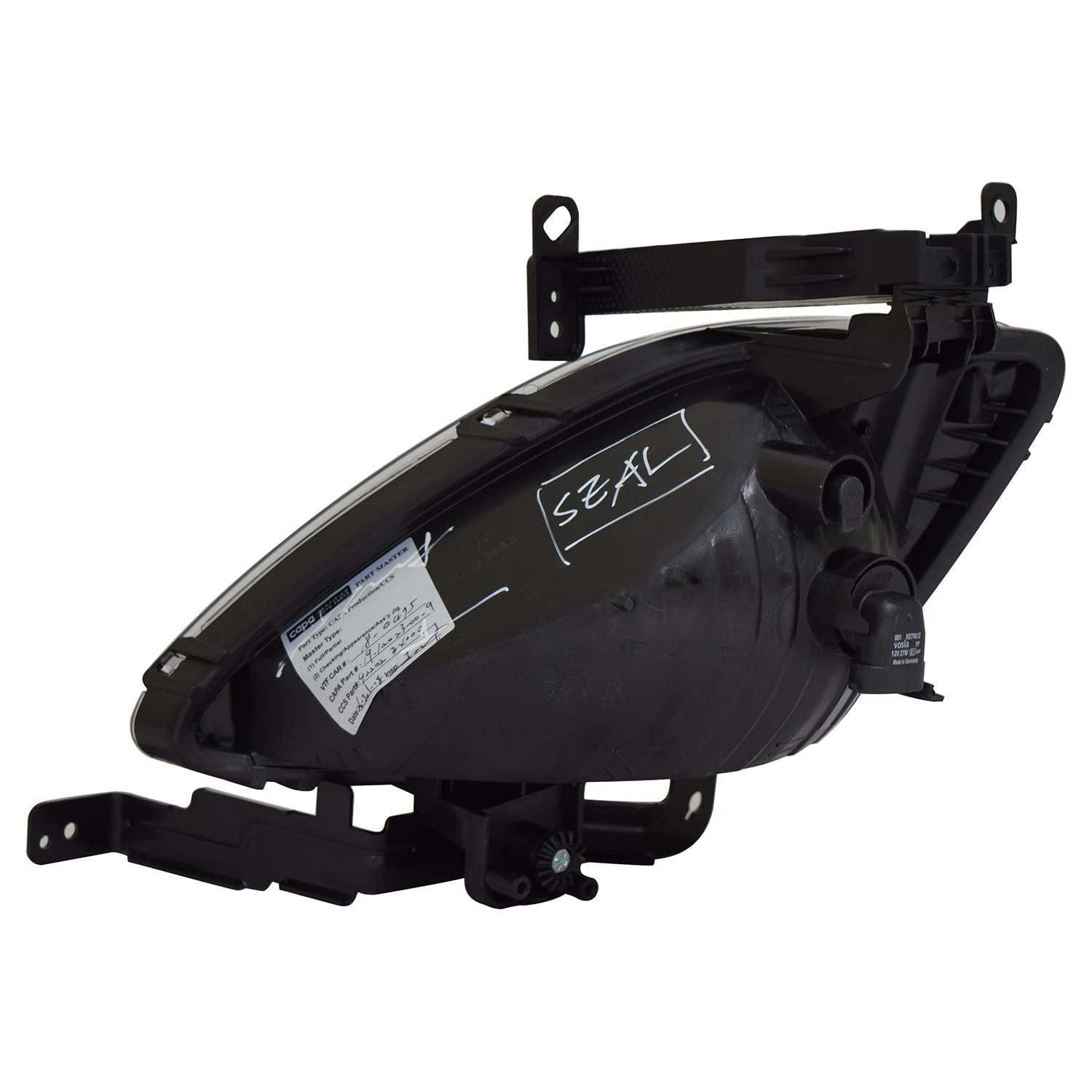 Right TYC Fog Light Assembly Compatible with 2011-2013 Hyundai Elantra